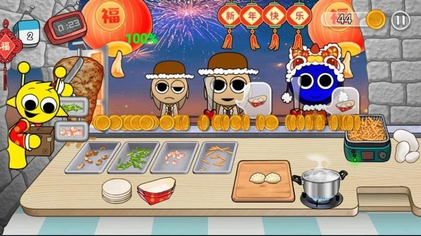 经营卷饼店游戏截图0