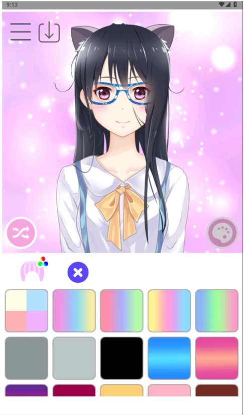 动漫女孩换装游戏官方最新版图2