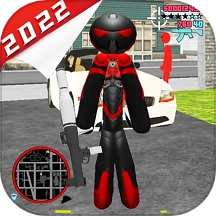 绳索英雄蜘蛛火柴人游戏