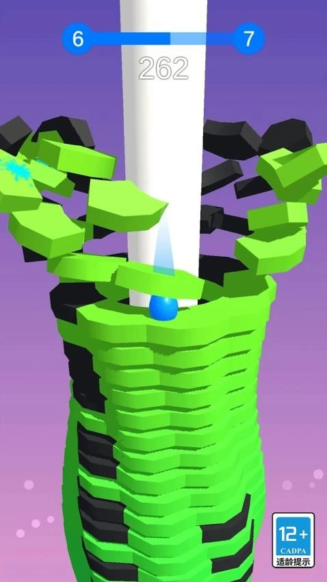 球球滚动节奏游戏