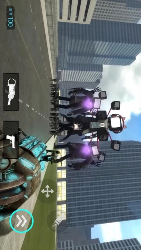 疯狂监控人大战马桶人图1