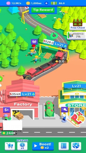 空闲伐木大亨游戏图1