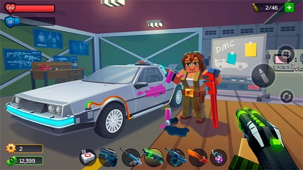 像素战斗僵尸突袭游戏4