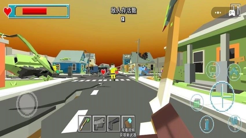 像素枪战开放世界游戏(3)