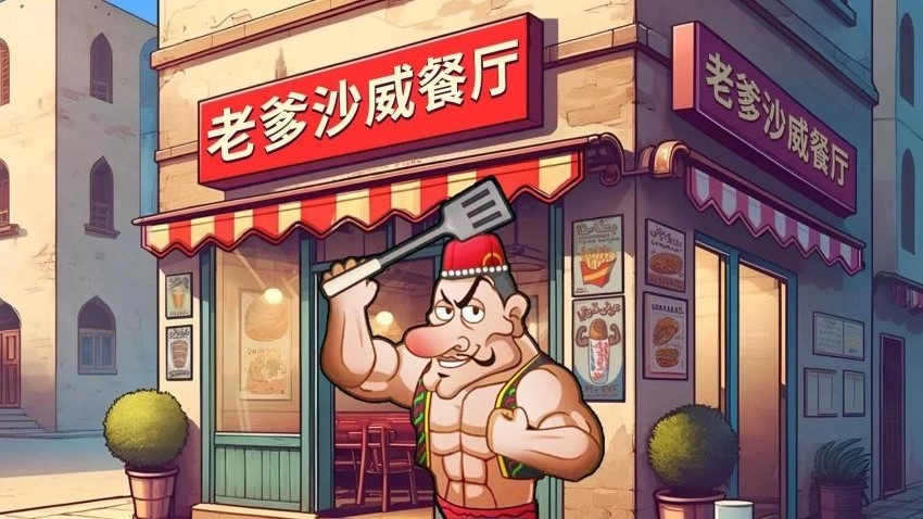 老爹沙威餐饮免费原版图2