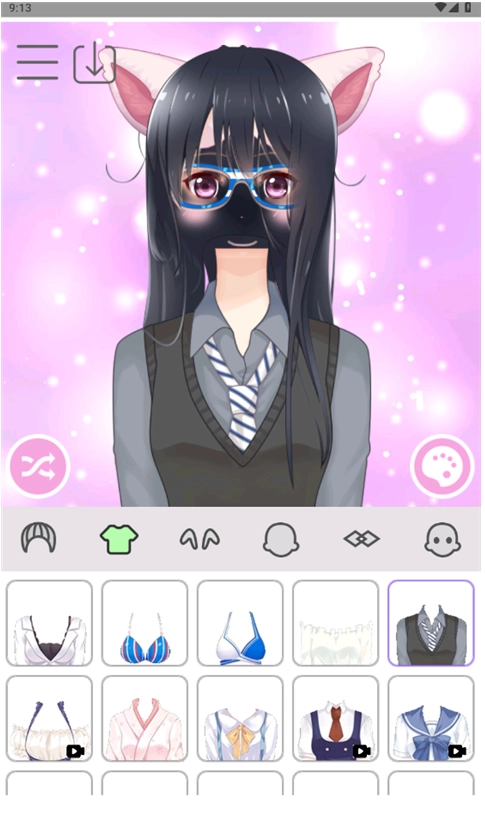 动漫女孩换装游戏官方最新版图3