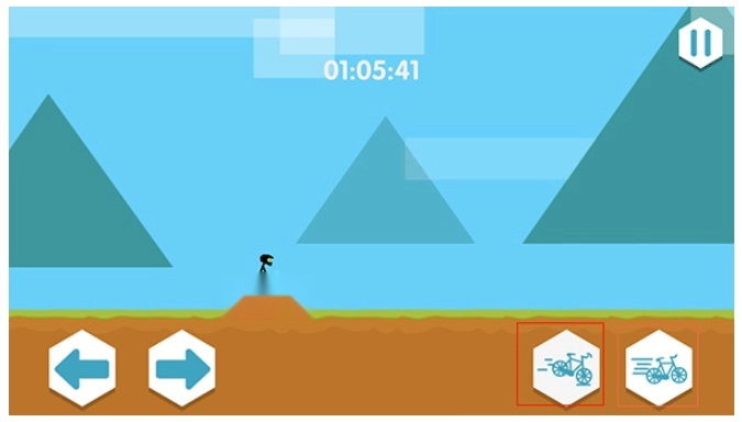 火柴人单车大冒险游戏