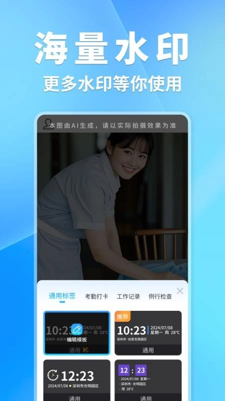 快捷水印相机打卡