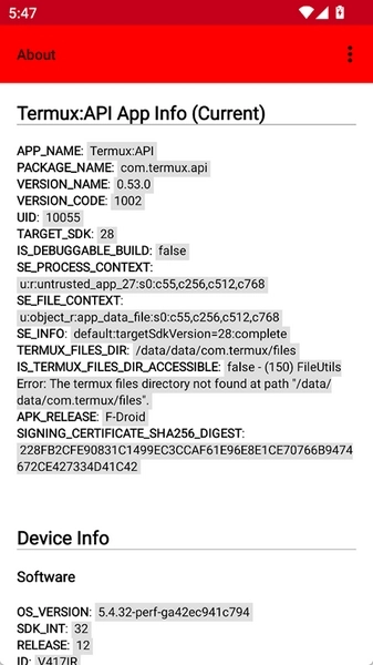 Termux:API