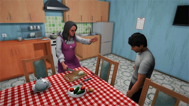 小学生潜行与逃生模拟图1