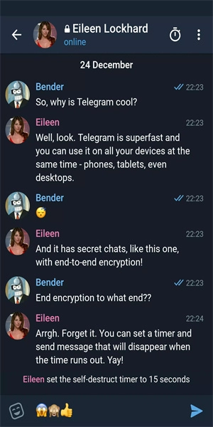 telegeram灰色版
