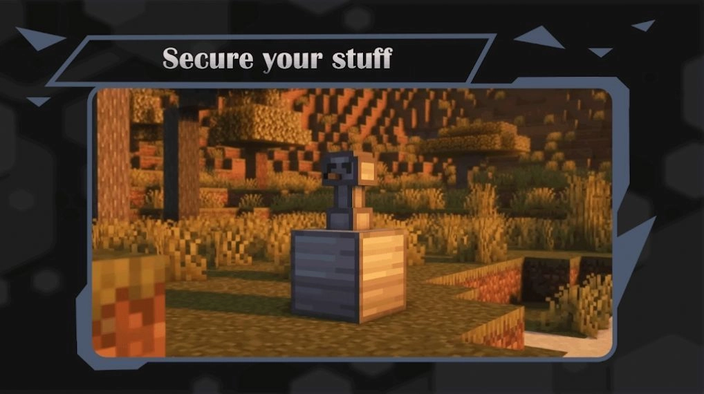 SecurityCraftBlockforMCPE（世界方块战争）