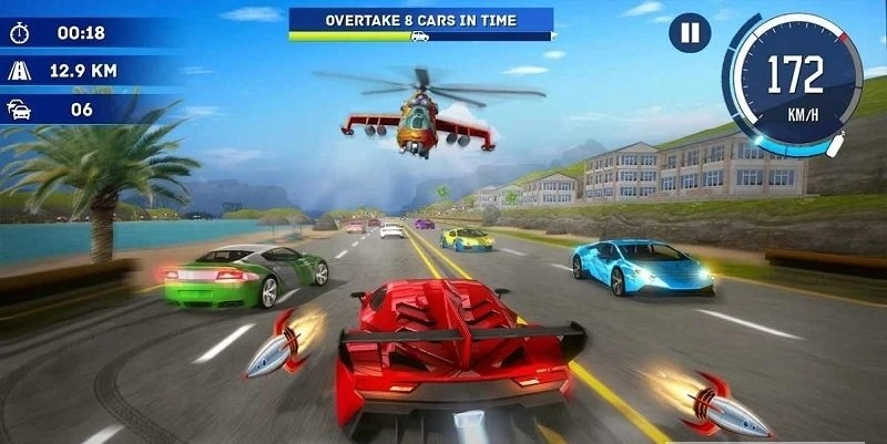 交通赛车驾驶模拟器（CarRacing）