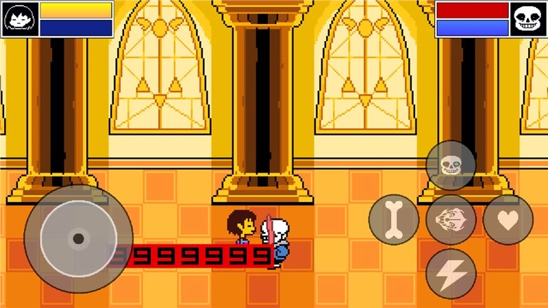 传说之下sansvsfrisk图1