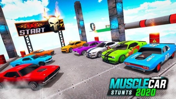 危险的高空肌肉车特技（MuscleCarStunts）