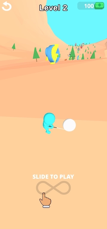 雪崩的沙球（AvalancheOfBalls）图1