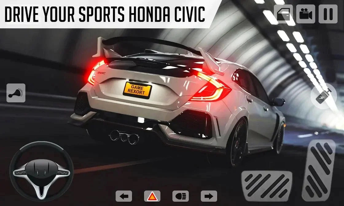 本田思域驾驶模拟器(DriftingandDrivingSimulatorHonda)(1)