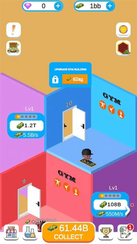 空闲健身房建筑(3)