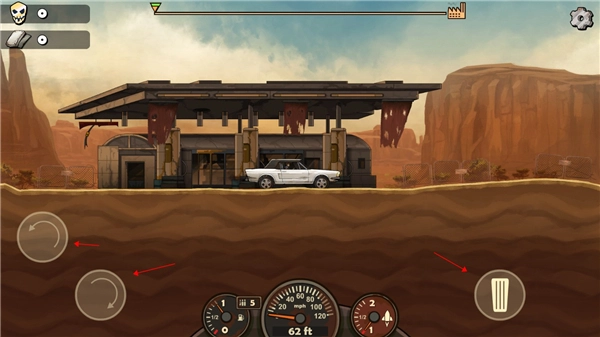 战车撞僵尸地牢安卓版图1