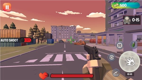 死战行走的僵尸射击