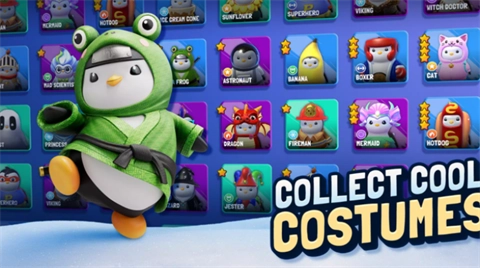 浪漫滑雪萌趣吃鸡图1