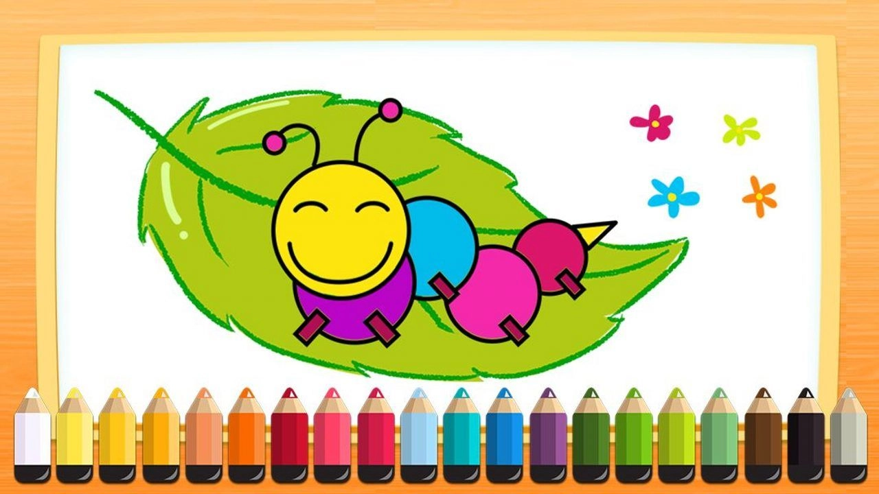 儿童涂鸦涂色画画板图2