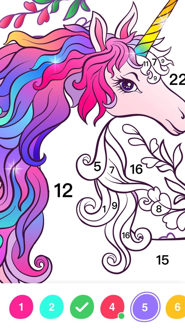 艺术数字填色书图3