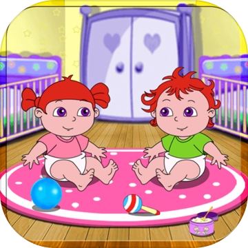 安娜照顾双生儿宝宝