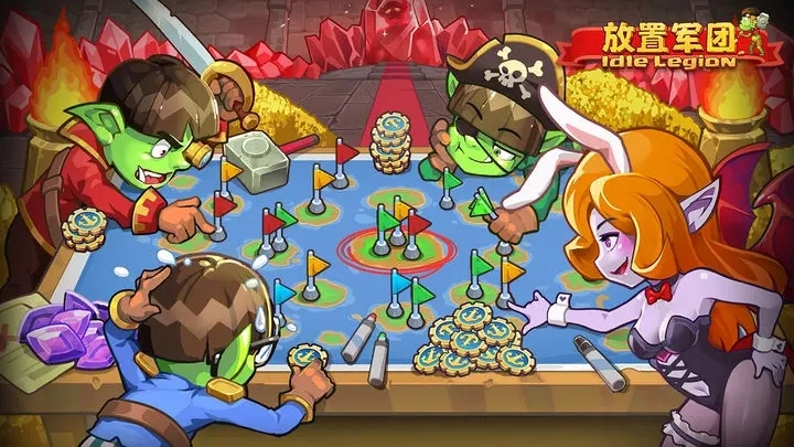 放置军团最新版图1