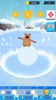 踩着雪球的熊熊(3)