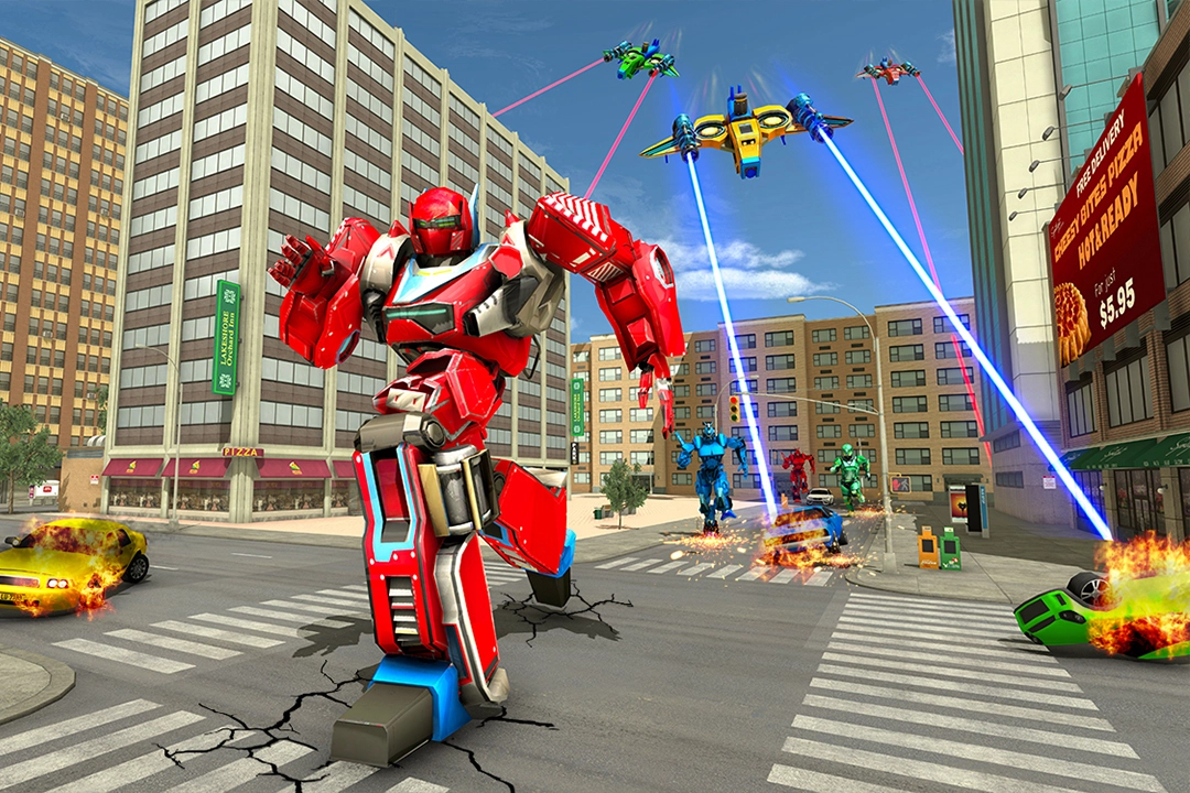 无人机机器人图1