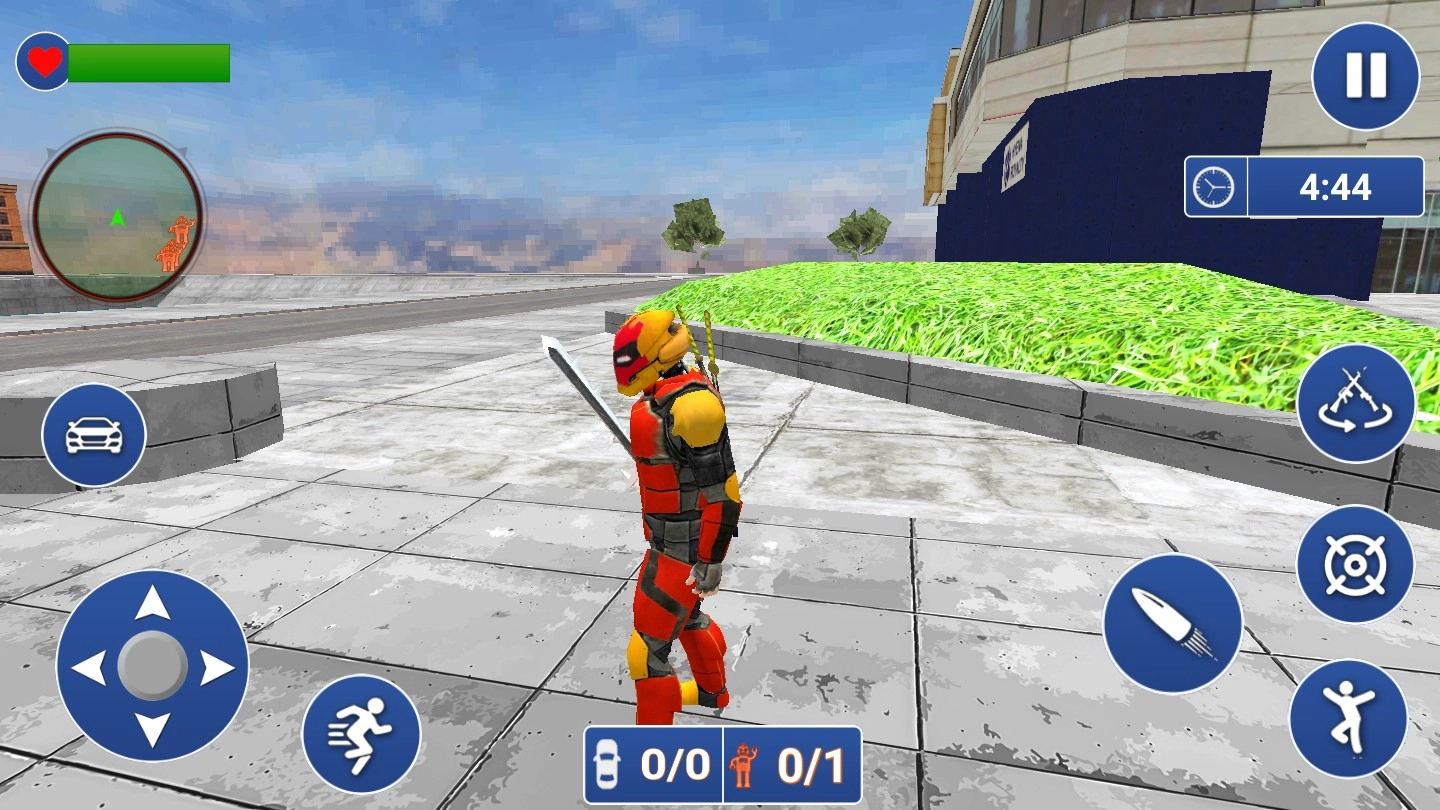 死侍英雄街头战斗截图2