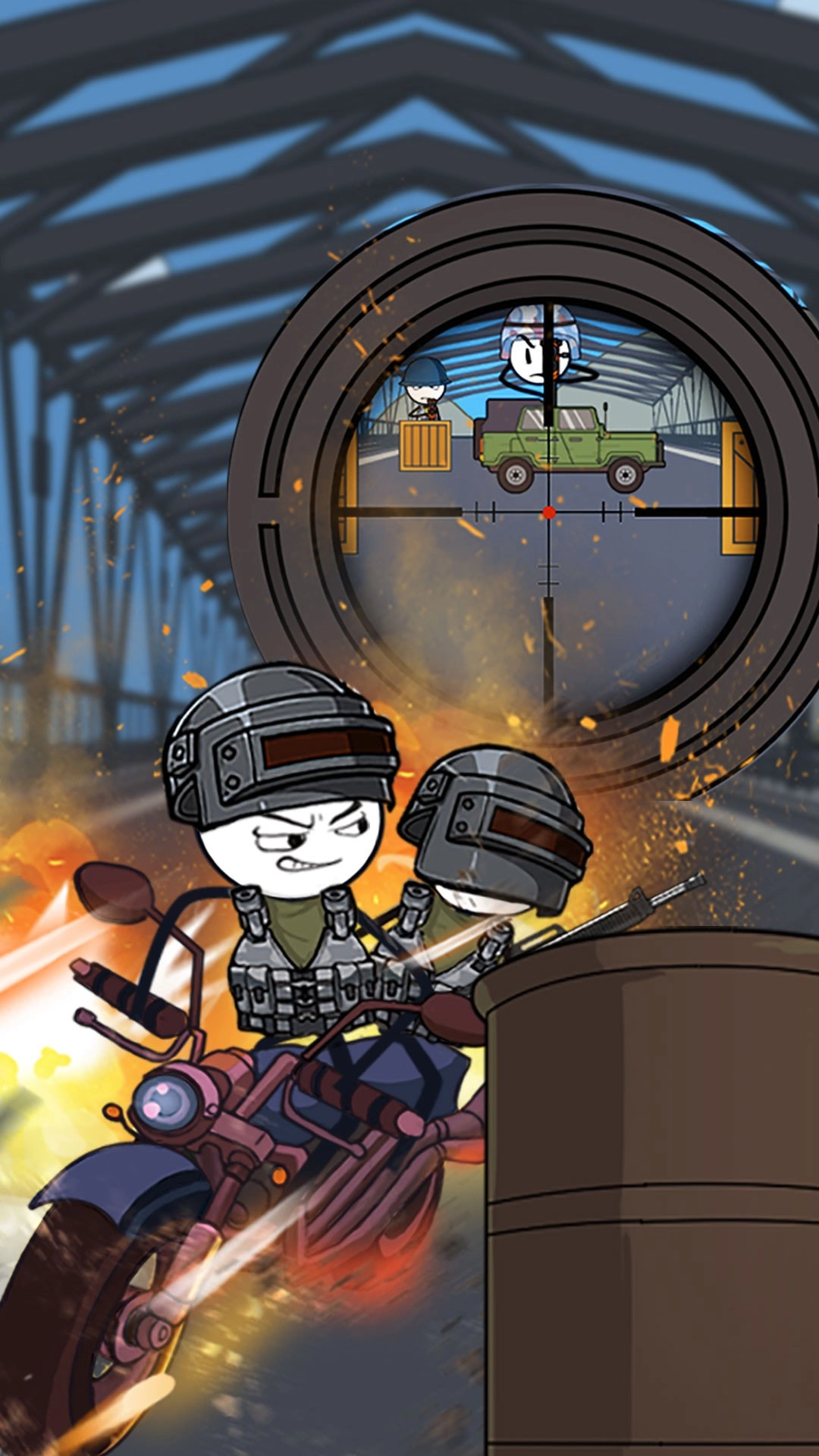 火柴人部落战争安卓版图1