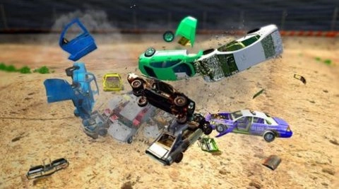 车祸破坏模拟图1