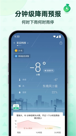 彩云天气免费版图1
