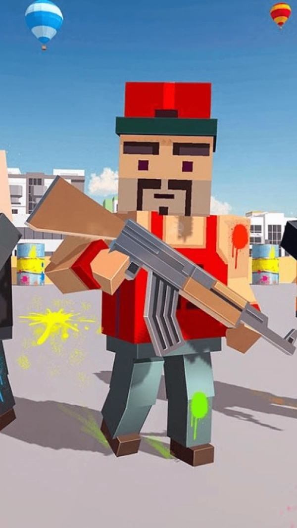 方块漆弹射击(3)