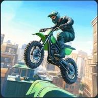 试骑摩托车疯狂特技(Trialbikemotomadstunts)