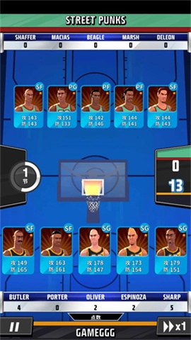 篮球明星争霸赛(1)