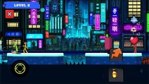 火柴人格斗加农冲击(4)