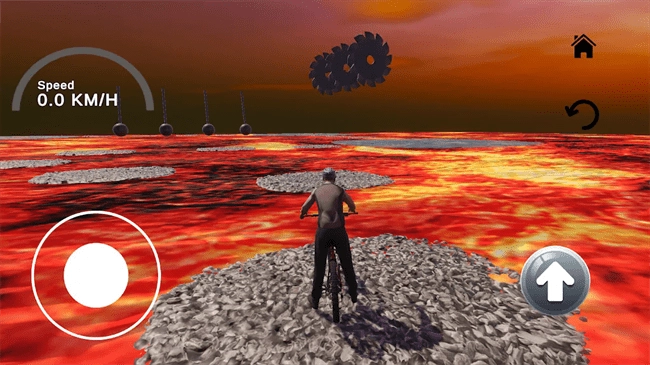 惊险自行车游戏免费图1