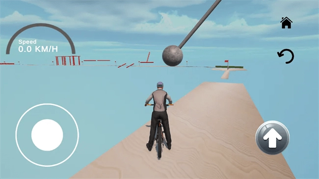 惊险自行车游戏免费图2