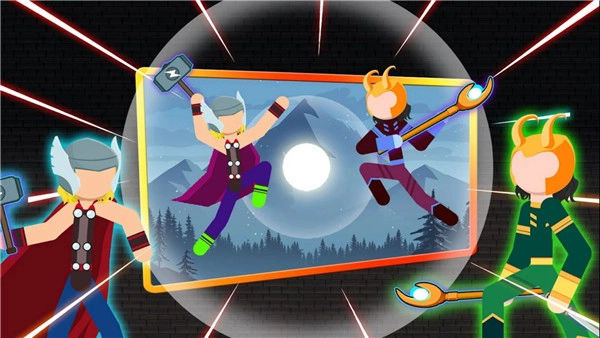 火柴人格斗英雄菜单图2