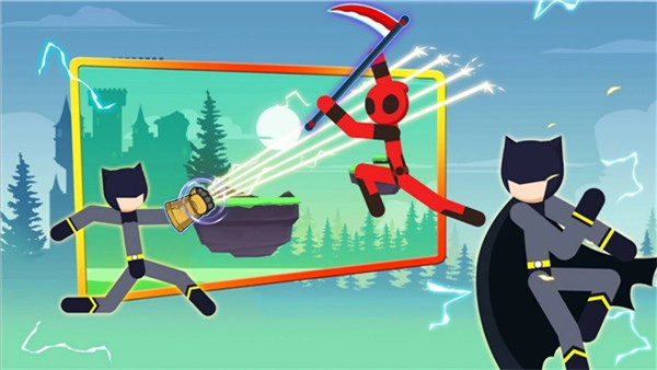 火柴人格斗英雄菜单图3