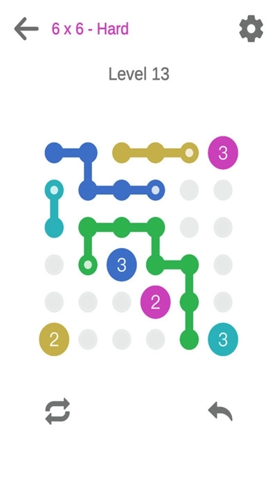 色彩数字连接图4