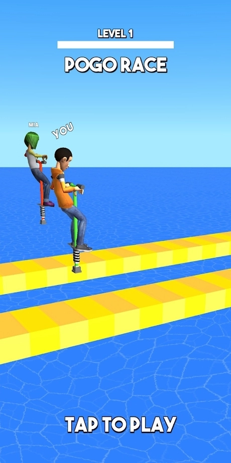 跳跳杆比赛3d图1