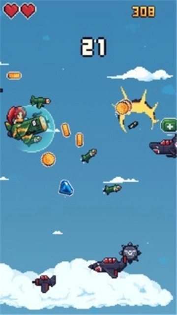 像素女孩飞机游戏安装包图1