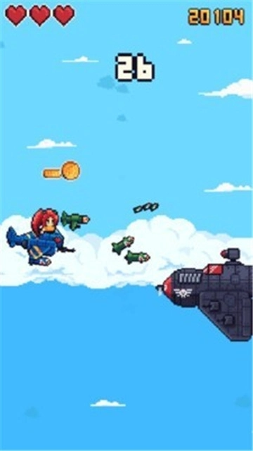 像素女孩飞机游戏安装包图3