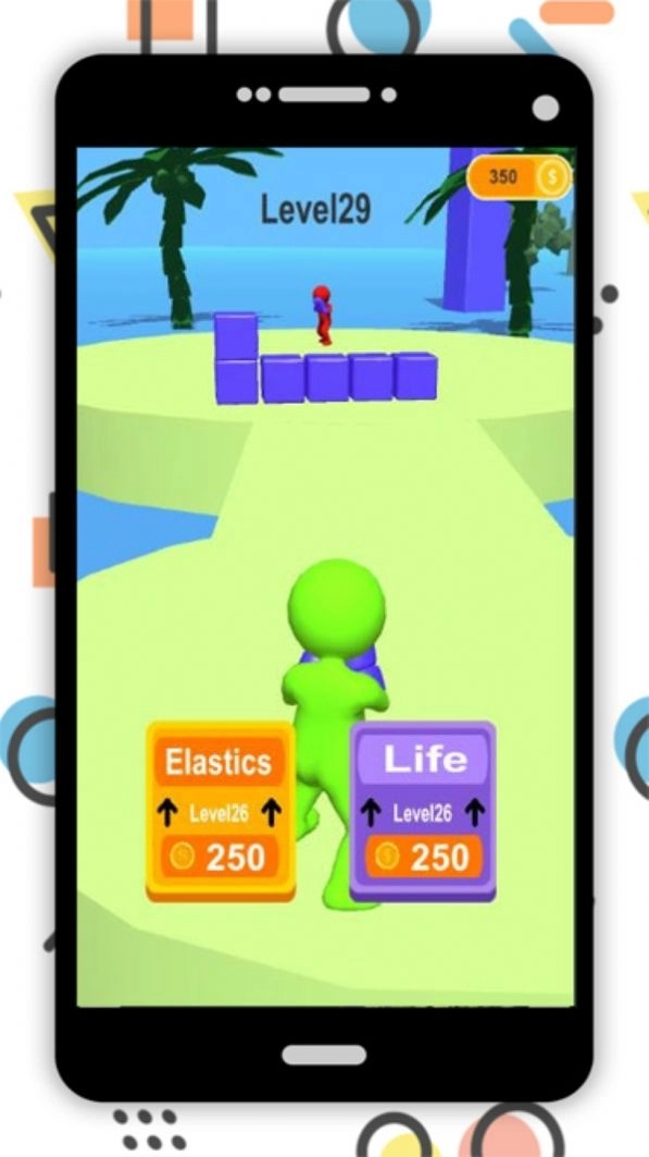 弯转的橡筋拳头图2