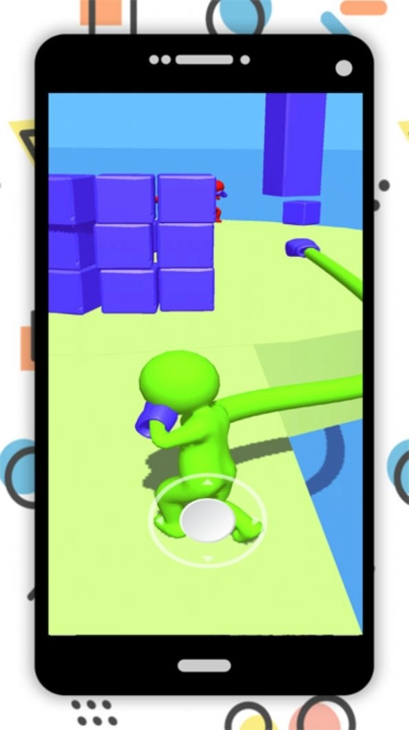 弯转的橡筋拳头图1