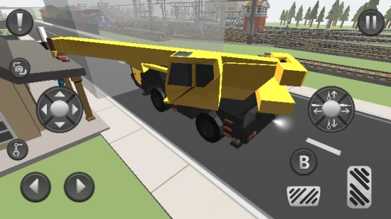 像素施工挖掘机